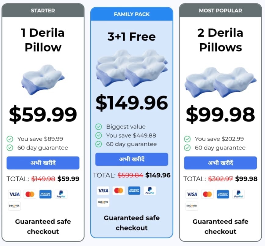 3 Days DerilaErgo Offer